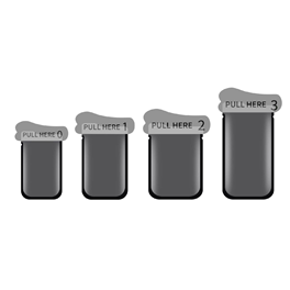 Barrier Envelopes | With Secured Seal Tab | Gray